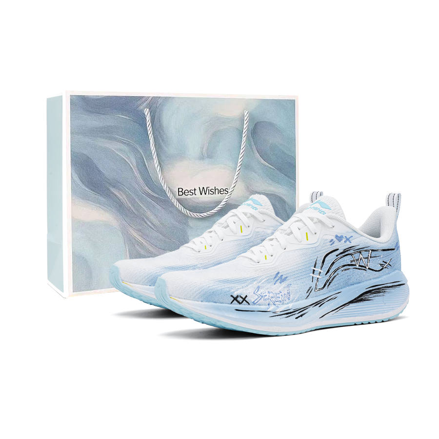 Li-Ning Li Ning Wuyue Breathable Lightweight Low top Casual Physical Fitness Test & Exam City Commuting Running Shoes Men's