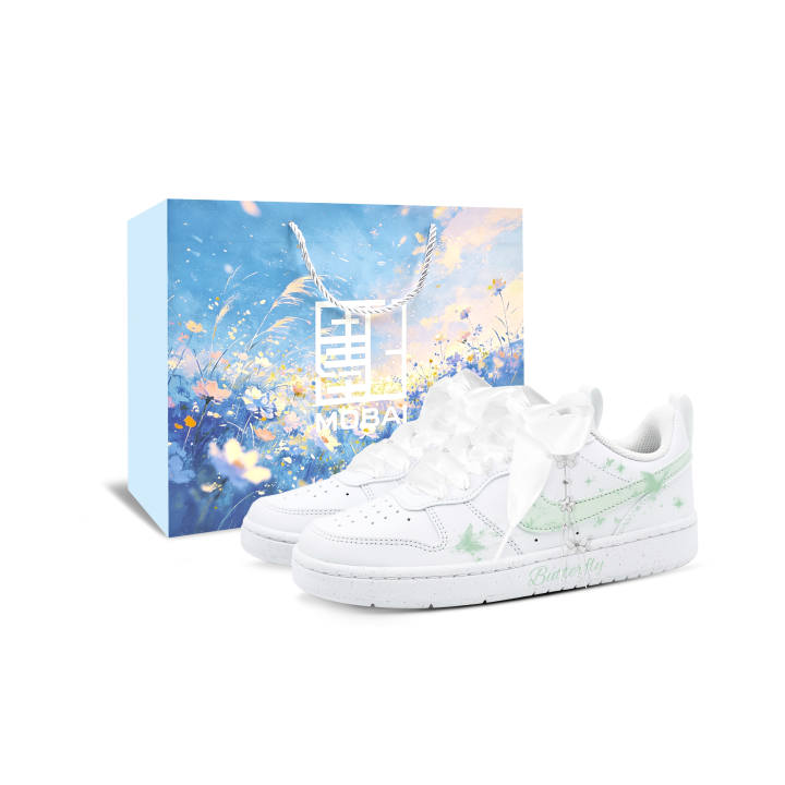 Nike Nike Court Borough Skateboard Shoes Unisex Low Top White