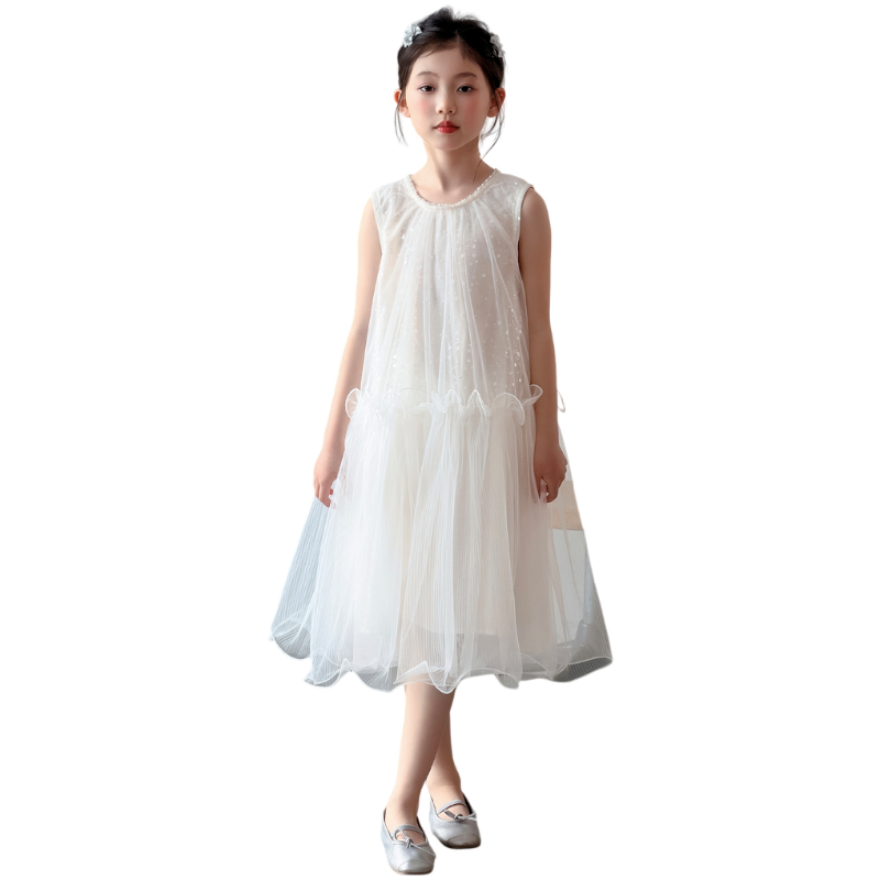YALU Grade School Dresses Camisole Moderate Midi Skirt