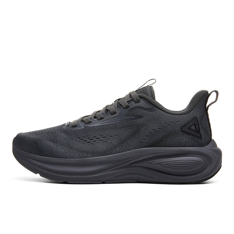 PEAK Fabric Cushioning Slip Resistant Abrasion Resistant Support Rebound Running Shoes Men's