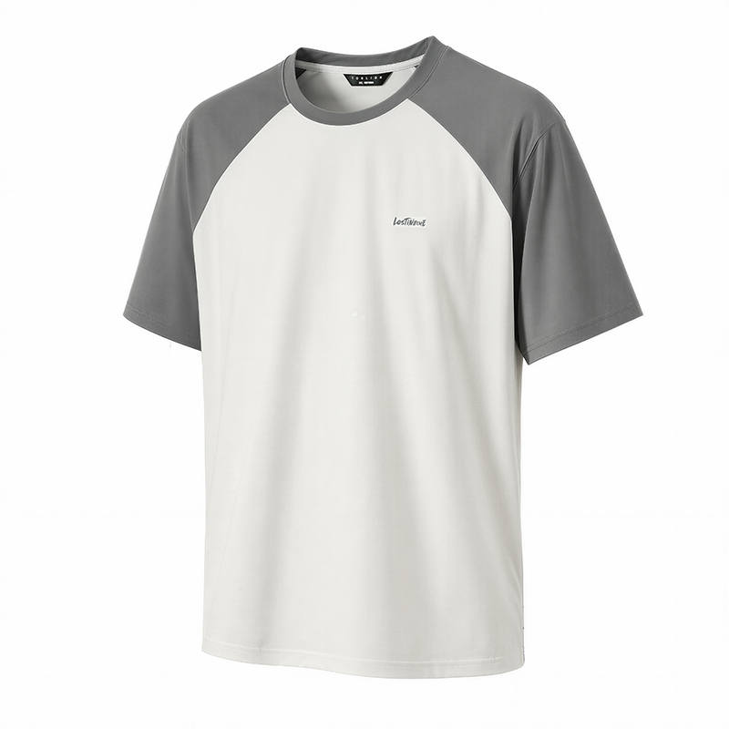 Tonlion T Shirts Men's Crew Neck Moderate Straight Fit