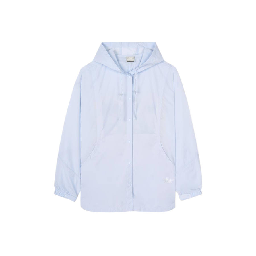 New Balance New Balance Jackets Women's Light Blue Hooded Non Detachable Moderate Other