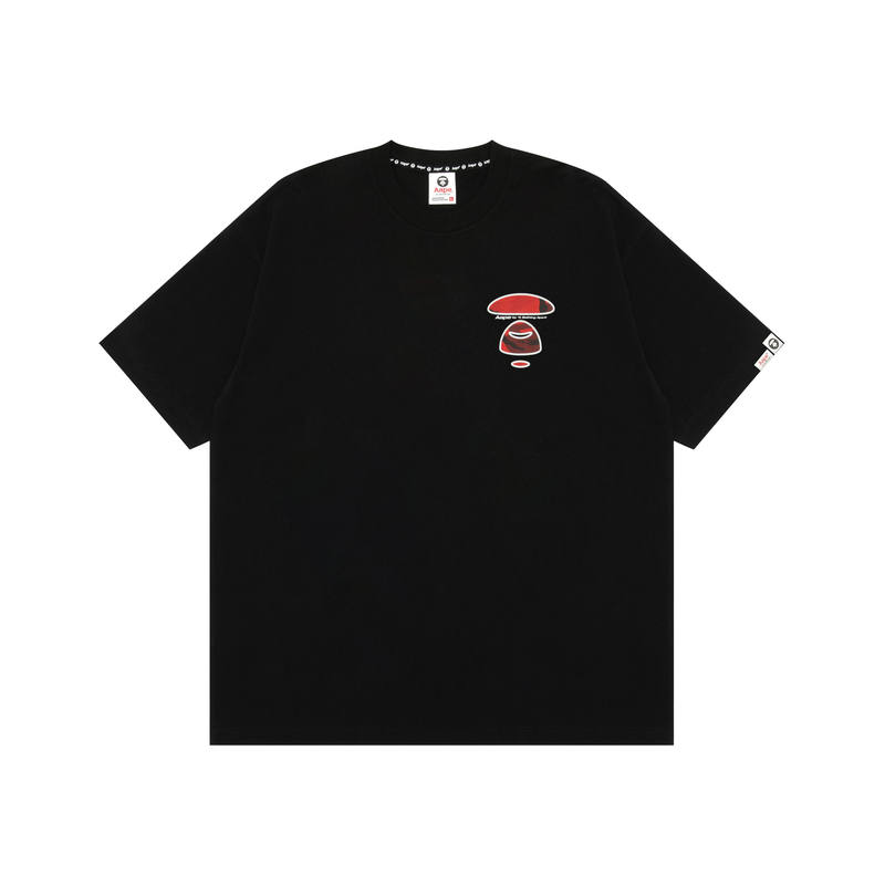 Aape Aape T Shirts Men's Crew Neck Moderate