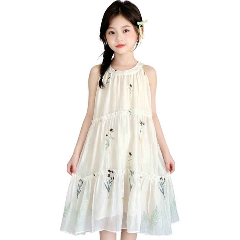 YALU Grade School Dresses Camisole Moderate Midi Skirt