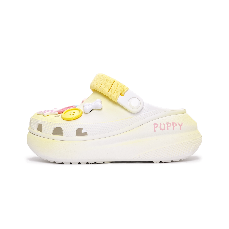 Crocs Crocs Crush Clog Pineapple Pie EVA Clogs Unisex Yellow White