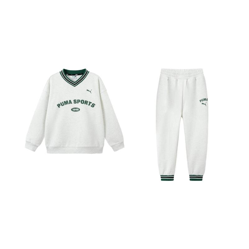PUMA Kids Casual Sportswear V Neck Moderate Stretch