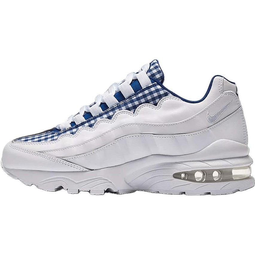 Nike Nike Air Max 95 Comfortable Low top Kids Lifestyle Shoes White Kids'