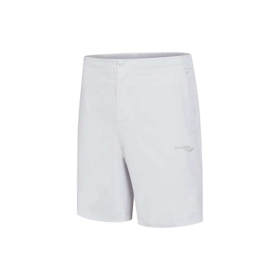 Saucony Casual Shorts Men's Pearl White Moderate