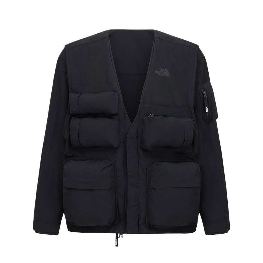 THE NORTH FACE Jackets Men's JK3/Cosmic Black V Neck Moderate Other