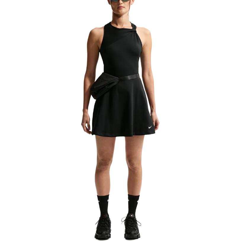 Nike Nike Sleeveless Dresses Women's Black Moderate Short Skirt