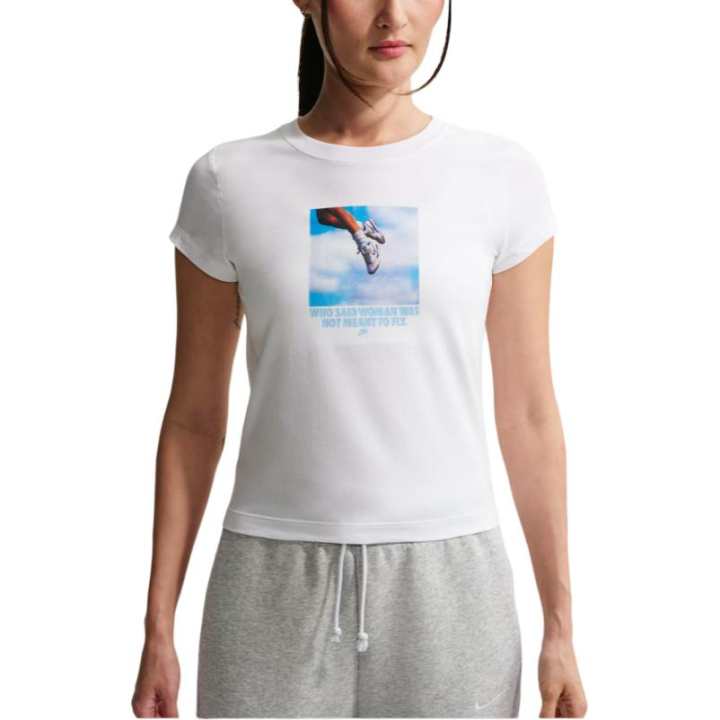 Nike Nike T Shirts Women's White Crew Neck
