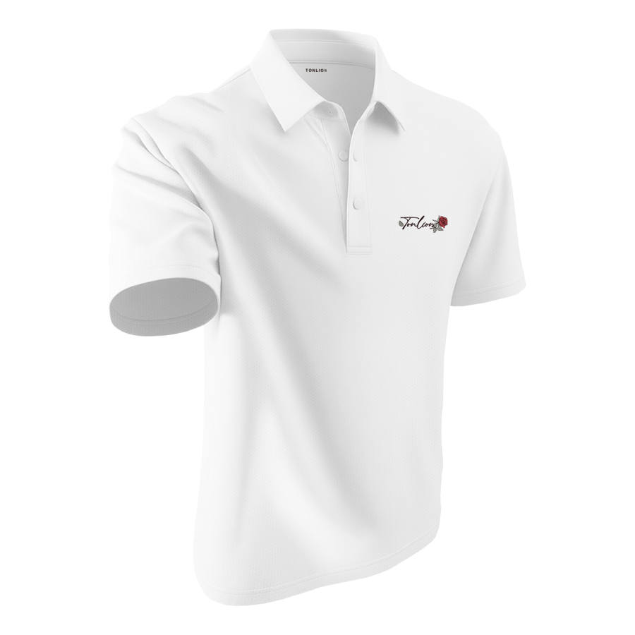 Tonlion Polo Shirts Men's Polo Collar Thin