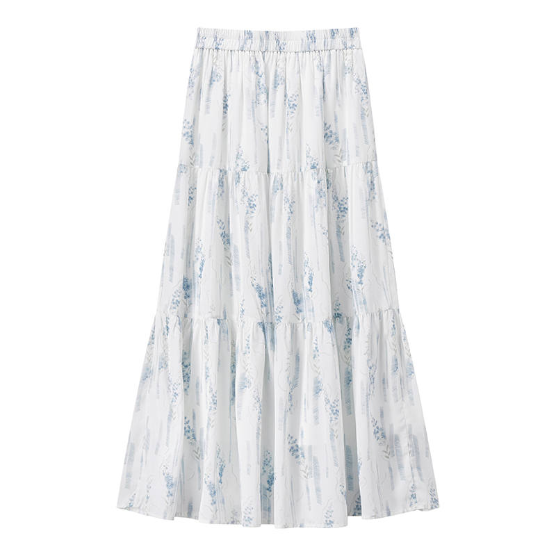 XIANGYING Casual Long Skirt Women's
