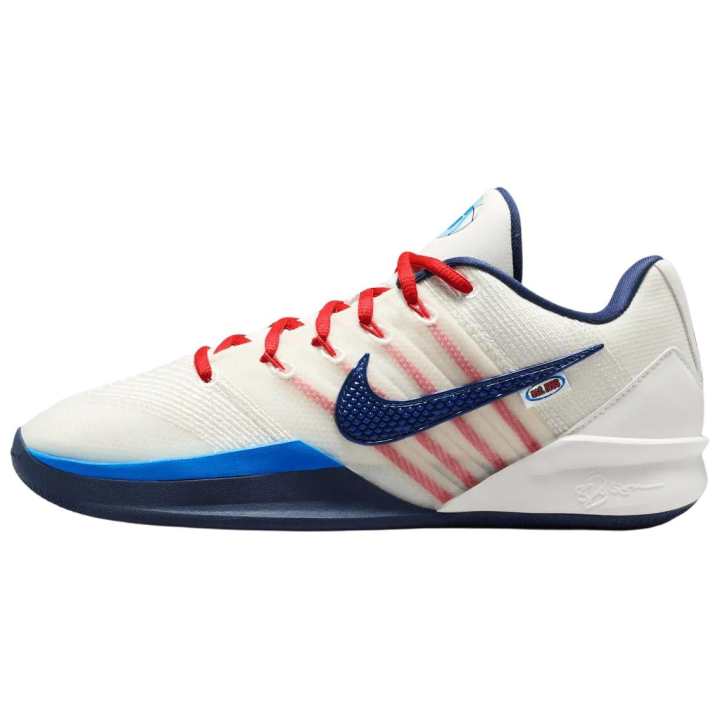 Nike Nike Sabrina 3 Abrasion Resistant Support Rebound Grip Basketball Shoes Unisex White