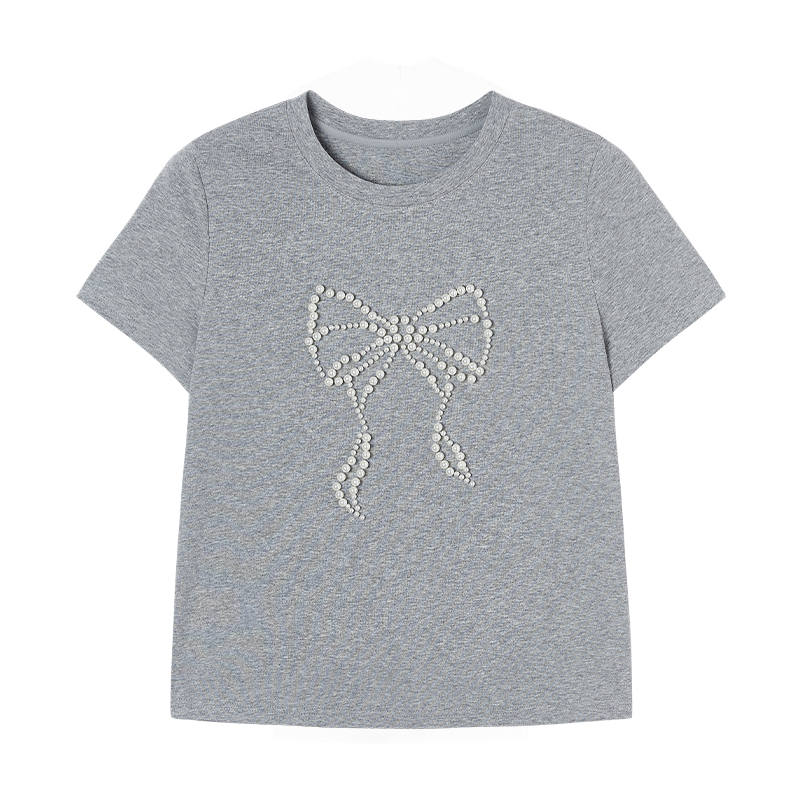XIANGYING T Shirts Women's Crew Neck Thin