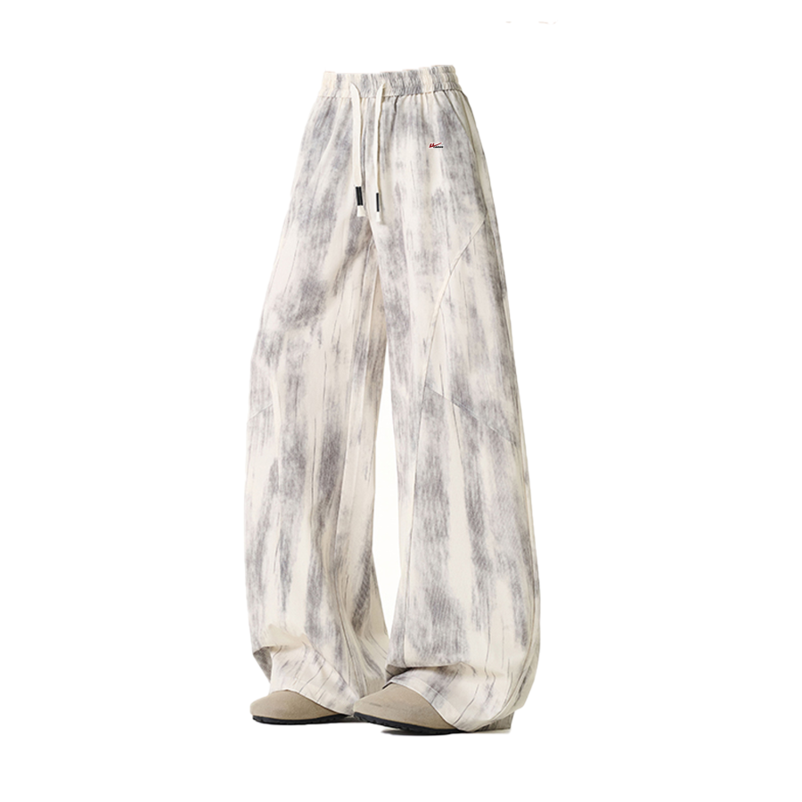WARRIOR WARRIOR Casual Pants Unisex Thin Wide Leg Pants