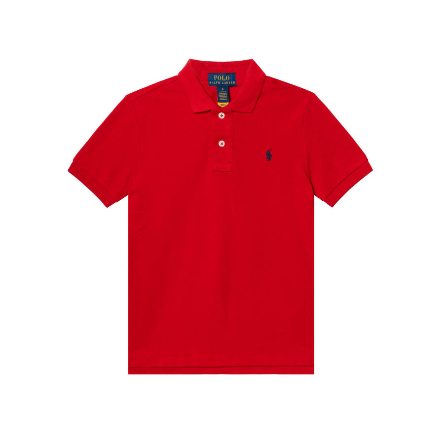 Polo Ralph Lauren T Shirt SS23 Red Kids'