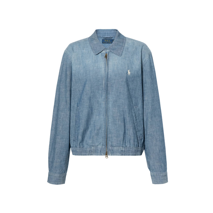 Polo Ralph Lauren SS25 Denim Jacket Women's Blue