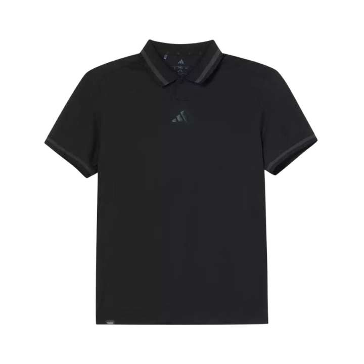 Adidas Adidas Golf Clothing Men's Black Lapel Moderate