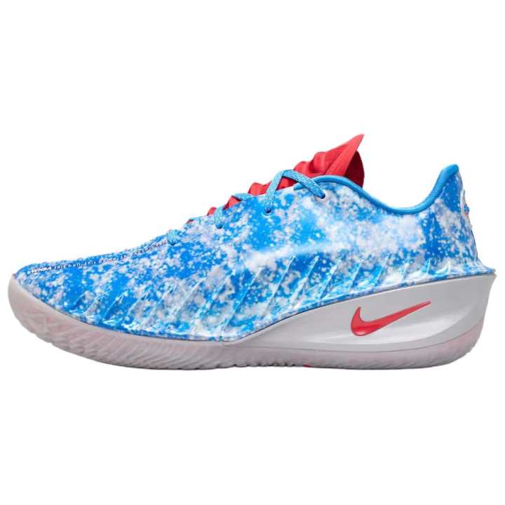 Nike Nike G.T. Cut 4 Fabric Support Rebound Grip Low top Basketball Shoes Unisex Blue White Red