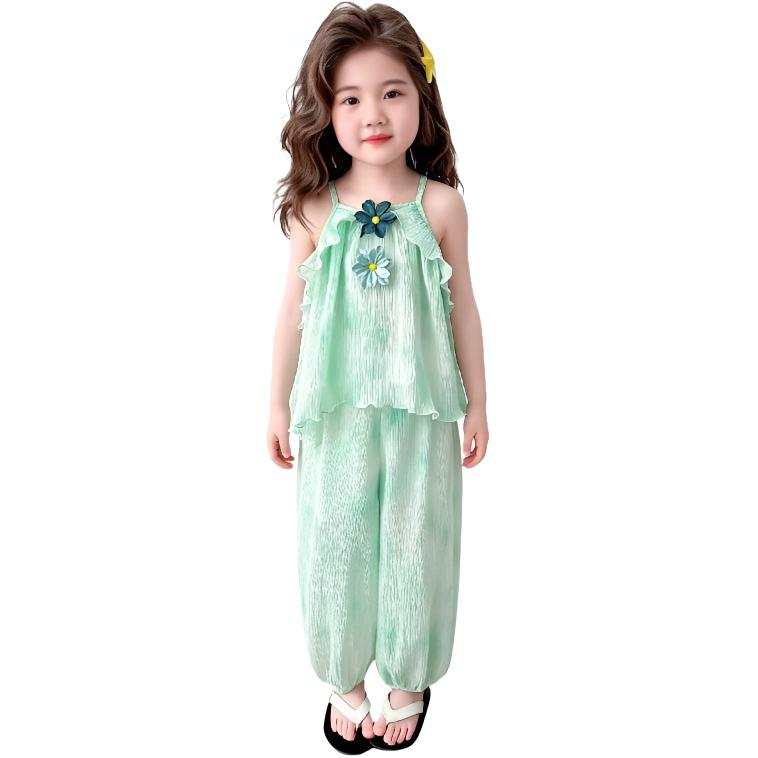 TNTX Kids Casual Sportswear Camisole Thin Non Stretch