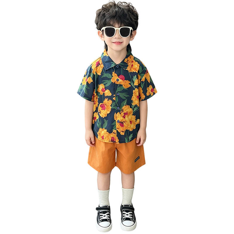 Lanza Kids Casual Sportswear Polo Collar Thin Stretch
