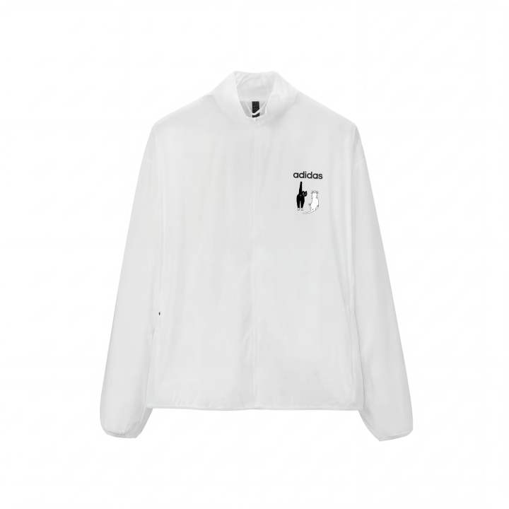 Adidas Adidas Jackets Unisex White Stand Collar Thin Other