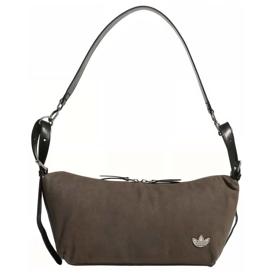 Adidas Originals Trefoil Cotton Shoulder Bag Women's Tan