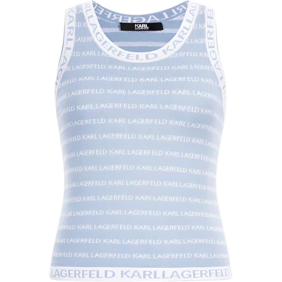 KARL LAGERFELD / Karl Lagerfeld Jeans Tank Top Women's Light Blue