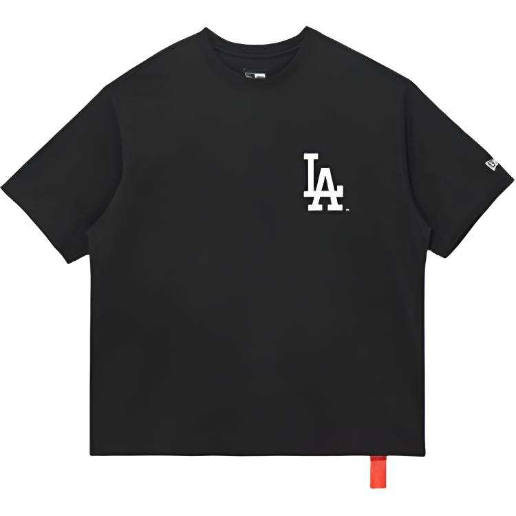 New Era T Shirts Unisex Black/Los Angeles Dodgers Crew Neck