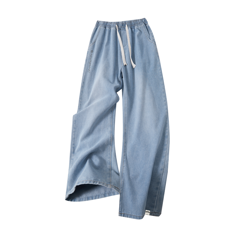 MIIOW Jeans Unisex Moderate Straight Fit Pants