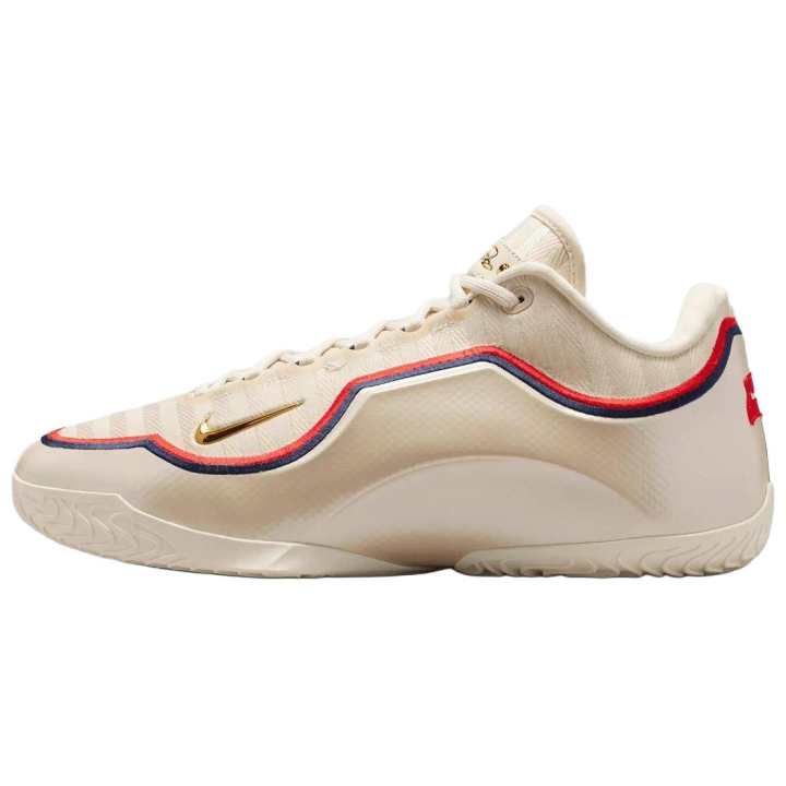 Nike Nike Lebron 23 Support Rebound Anti Twist Grip Basketball Shoes Men's Beige Red