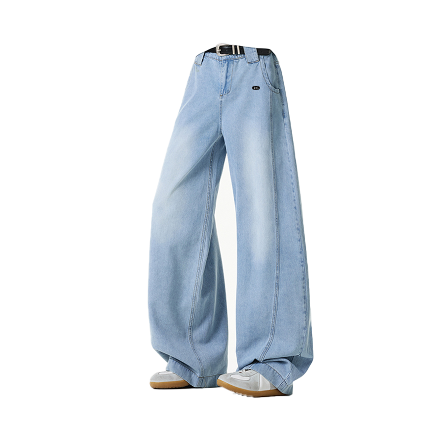 WARRIOR WARRIOR Jeans Unisex Thin Wide Leg Pants
