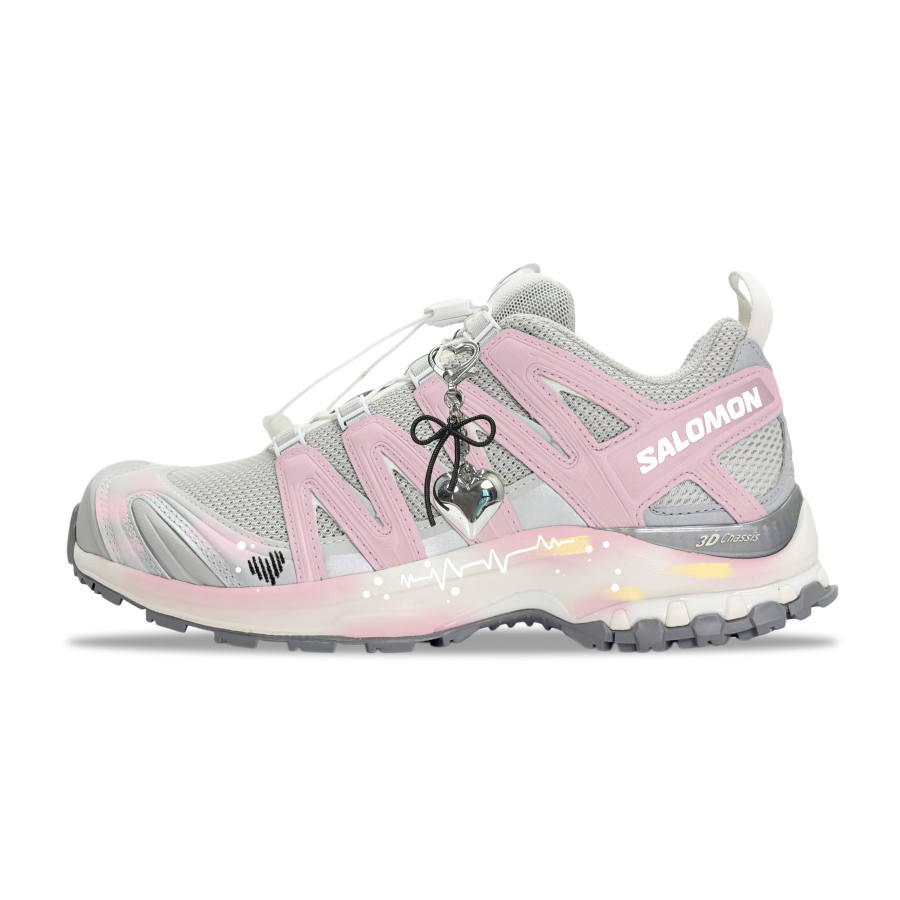 SALOMON XA PRO 3D YDCC Heartbeat HZ Couple, Campus, Polished Hand Drawn Soft And Comfortable Low top Outdoor Shoes