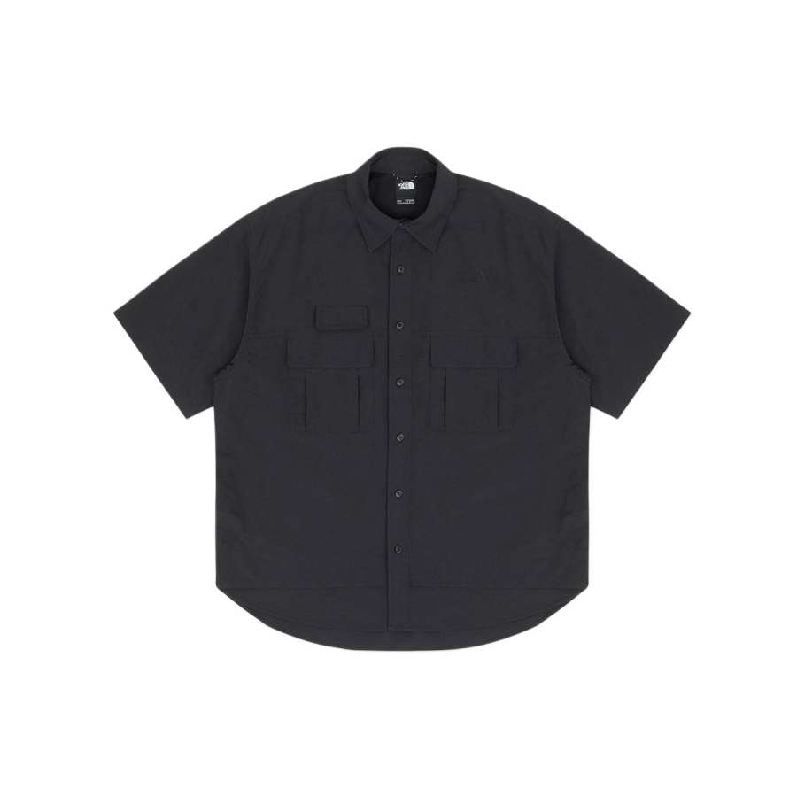 THE NORTH FACE Shirts Men's K3/Cosmic Black Lapel Moderate