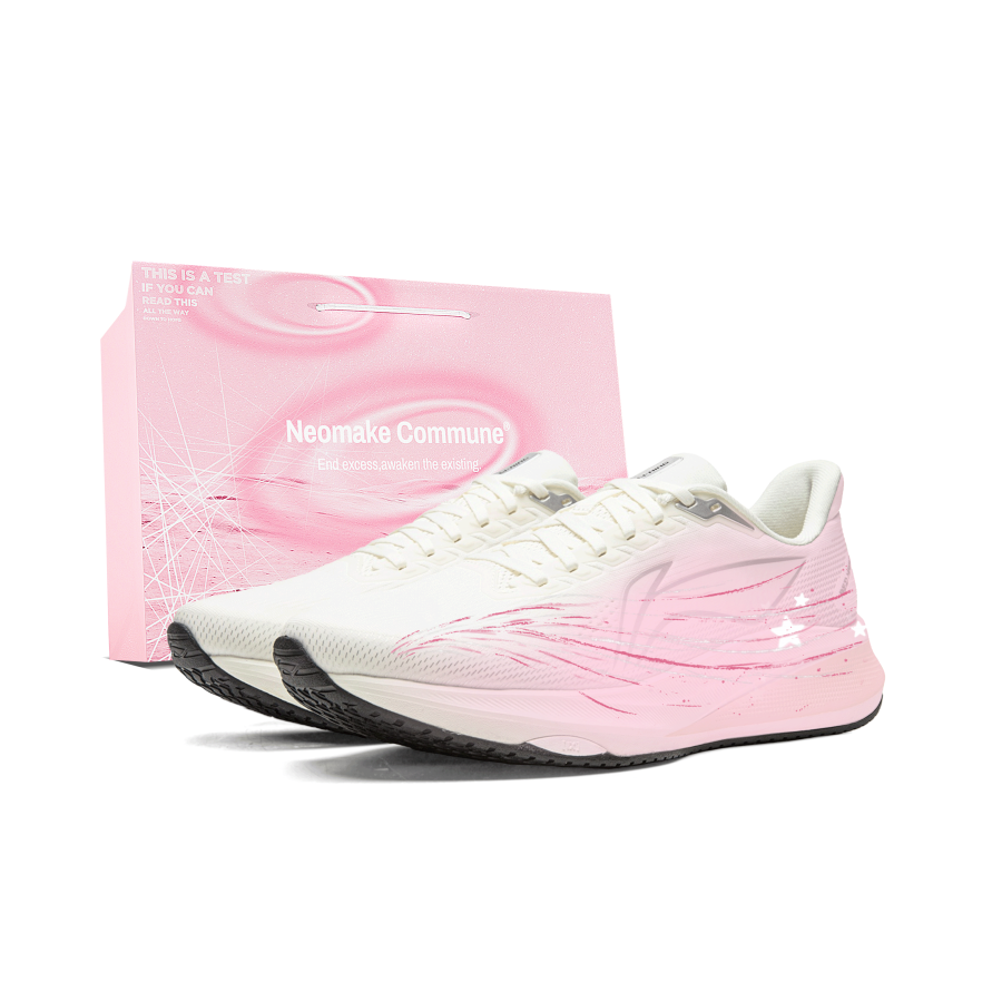 Li-Ning Li Ning Red Hare 9 Cushioning Abrasion Resistant Low top Casual Running Shoes Women's