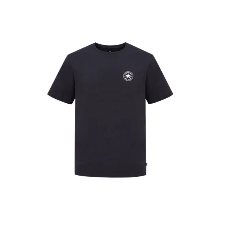 Converse Converse T Shirts Unisex Black Crew Neck Moderate