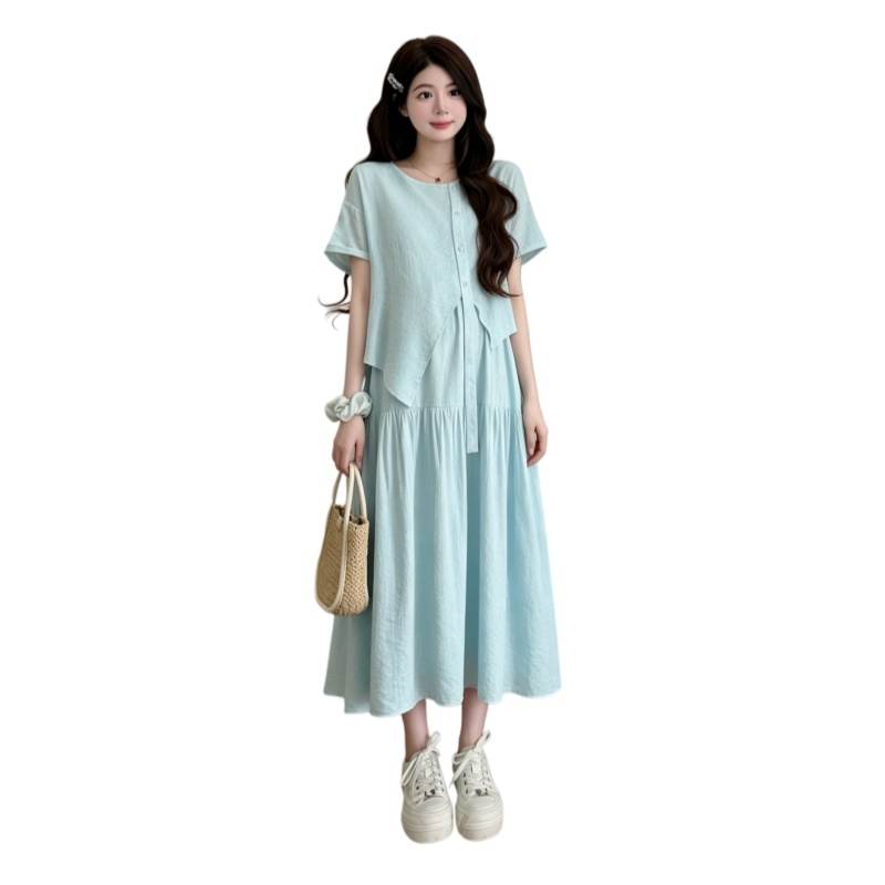 CPAURA Short Sleeved Dress Women's