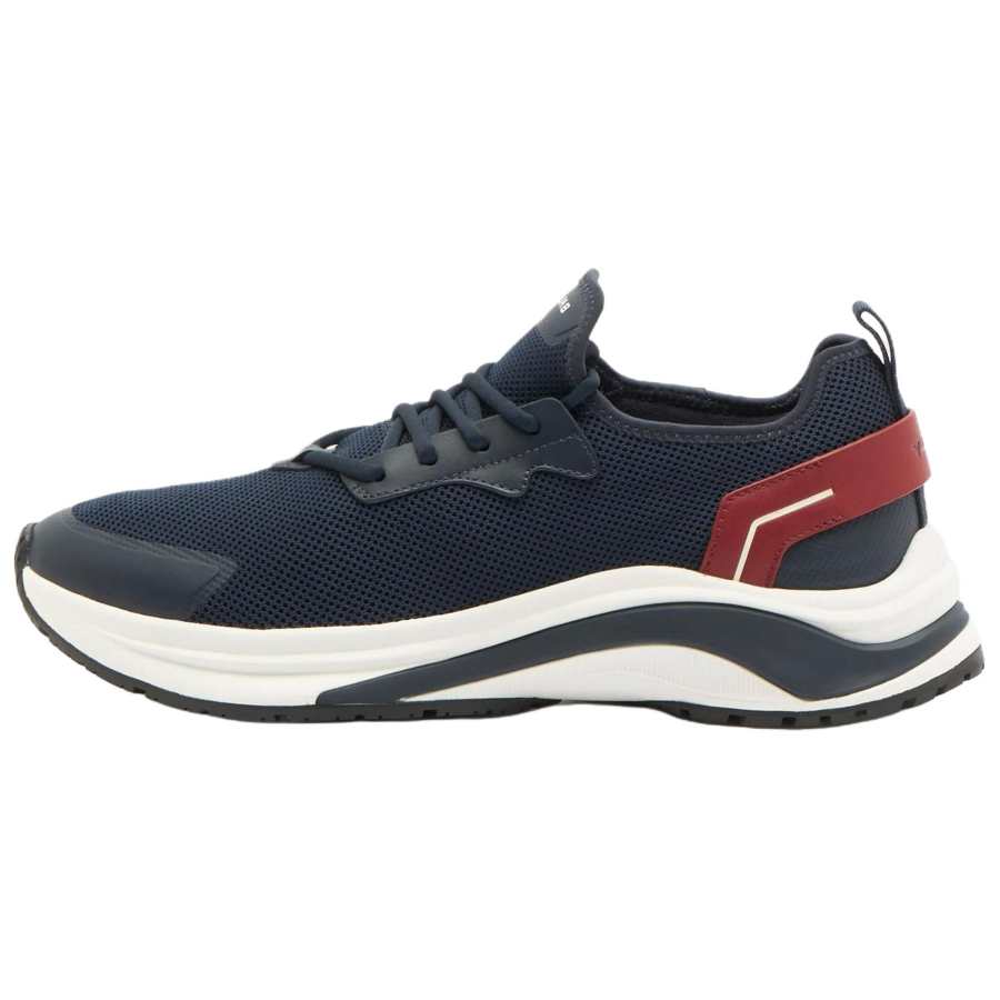 BALLY Woge Low top Casual Shoes Men's Marine Blue