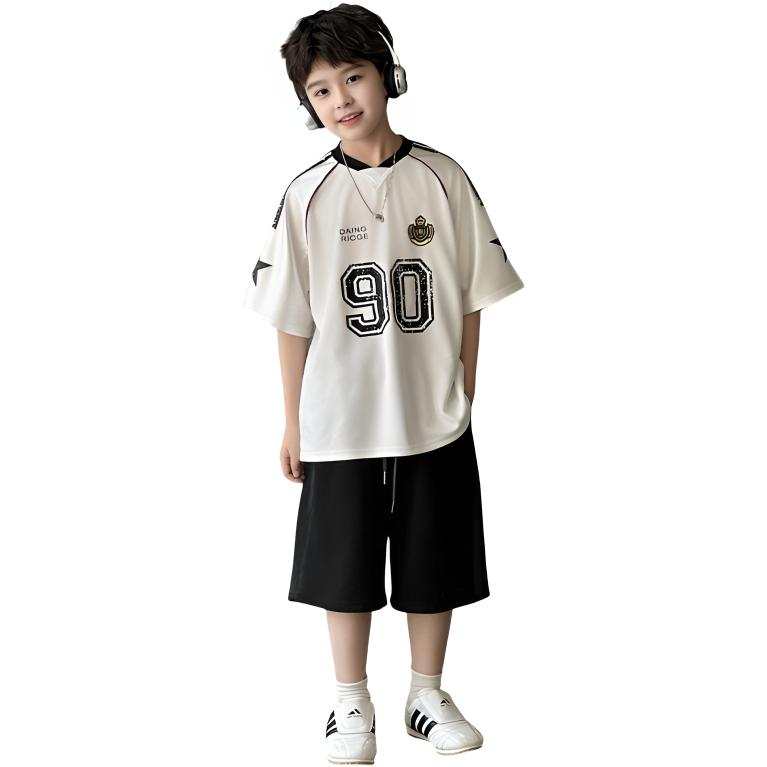TNTX Kids Casual Sportswear Crew Neck Thin