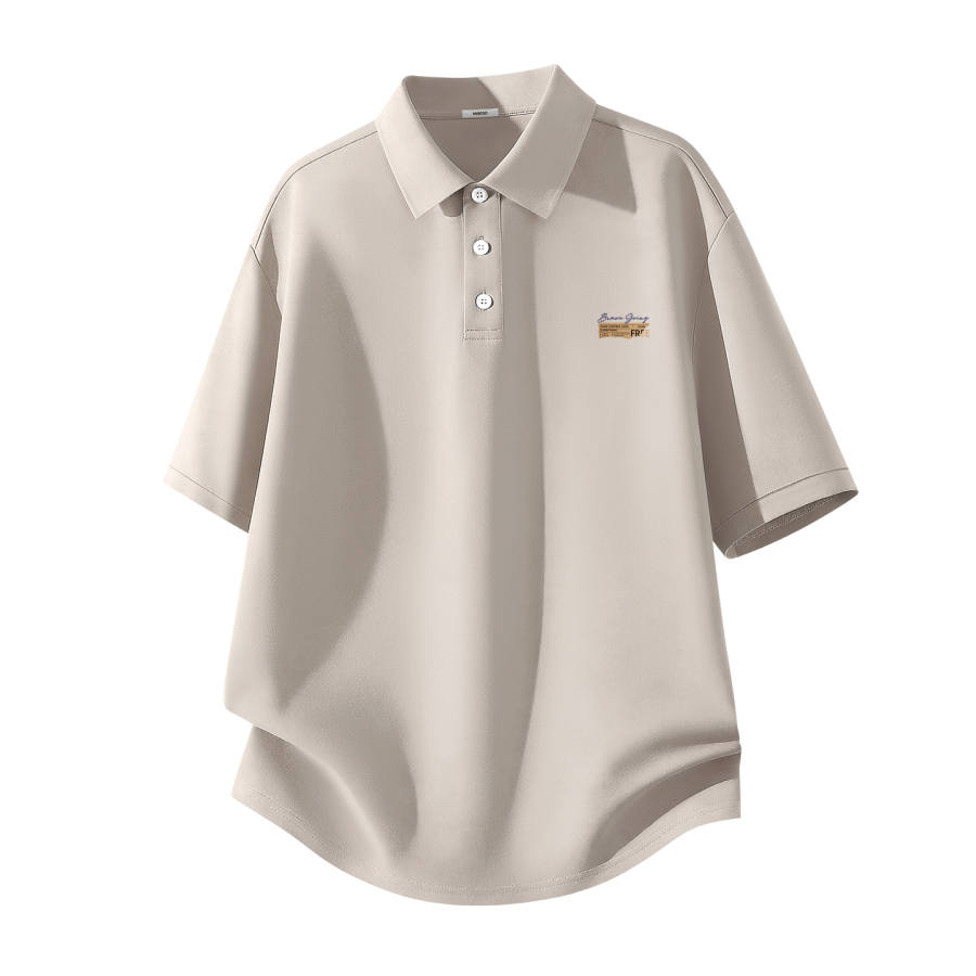 MINISO Polo Shirts Unisex Polo Collar Moderate Straight Fit