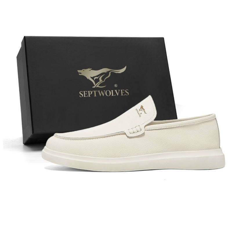 SEPTWOLVES SEPTWOLVES Loafers Men's White/Apricot