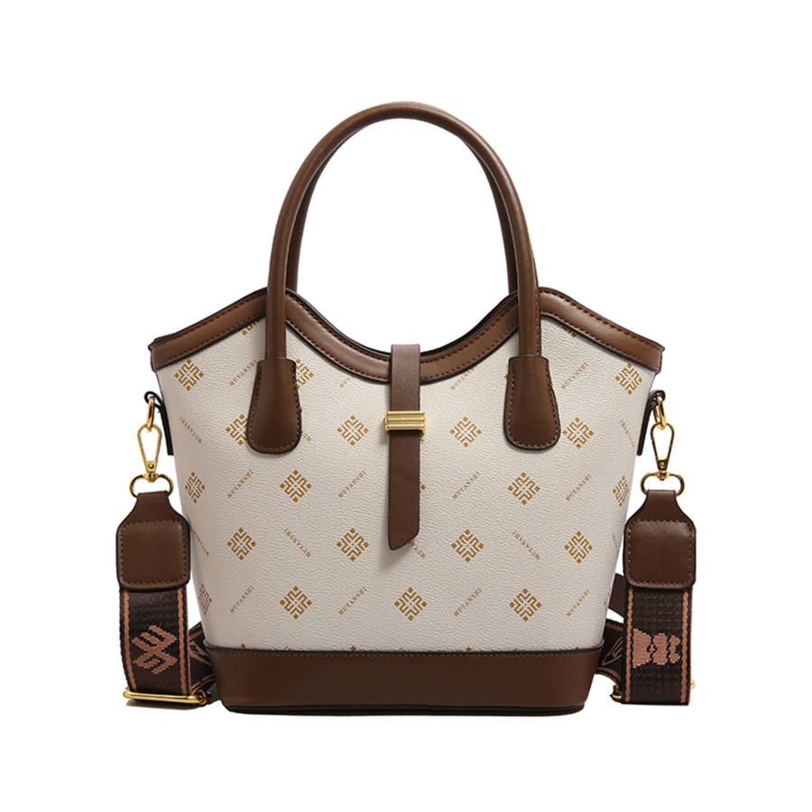 YALU Pu Handbag Regular Women's Multicolor