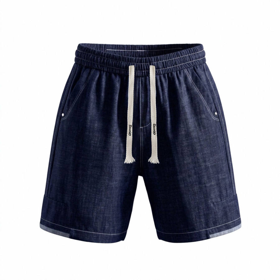 Sanrio Cinnamoroll Denim Shorts Unisex