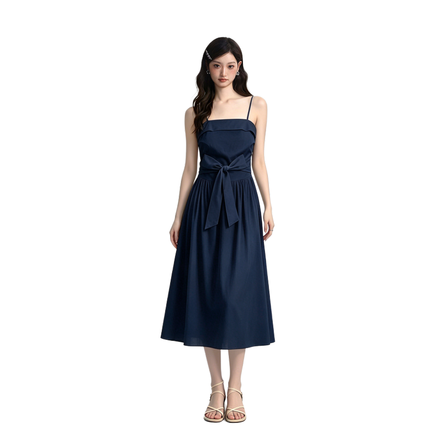 Semir Slip Dresses Women's Camisole Moderate Midi Skirt
