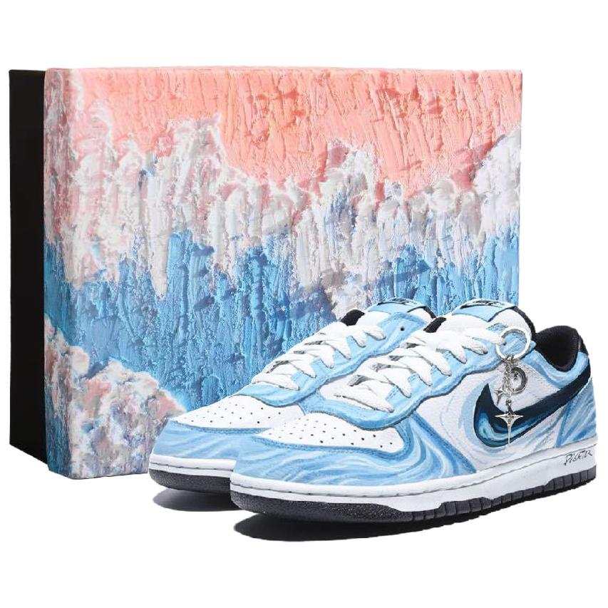 Nike Nike Big Tidal Star Trail Leather Slip Resistant Abrasion Resistant Balance Low top Skateboard Shoes Men's