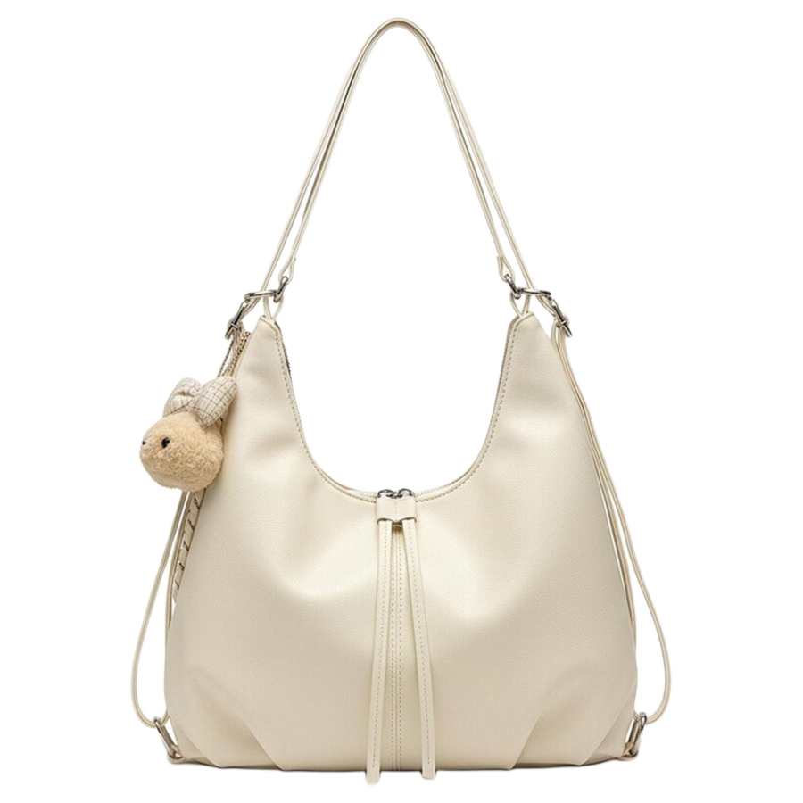YALU YALU PU With Polyester Backpack Women's Multicolor