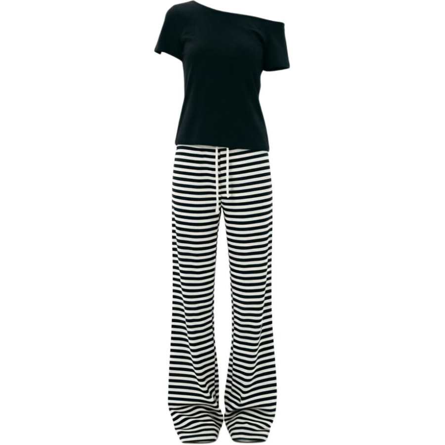 TNTX Casual Suits Women's Asymmetrical Shoulder Moderate