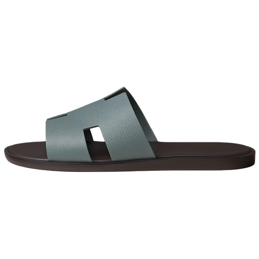 HERMES HERMES Izmir Slide Slippers 1.4cm Men's Cedar Green