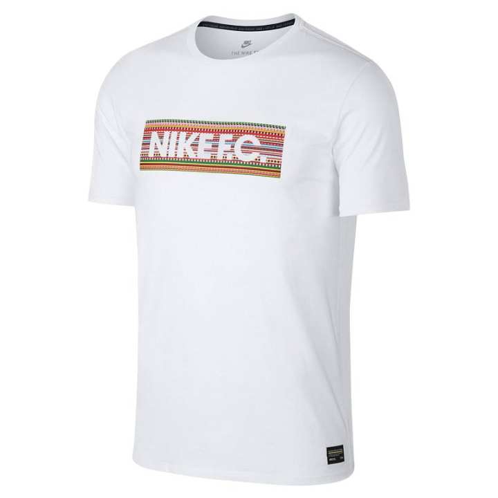 Nike Nike FC T Shirts Men's White Crew Neck Moderate